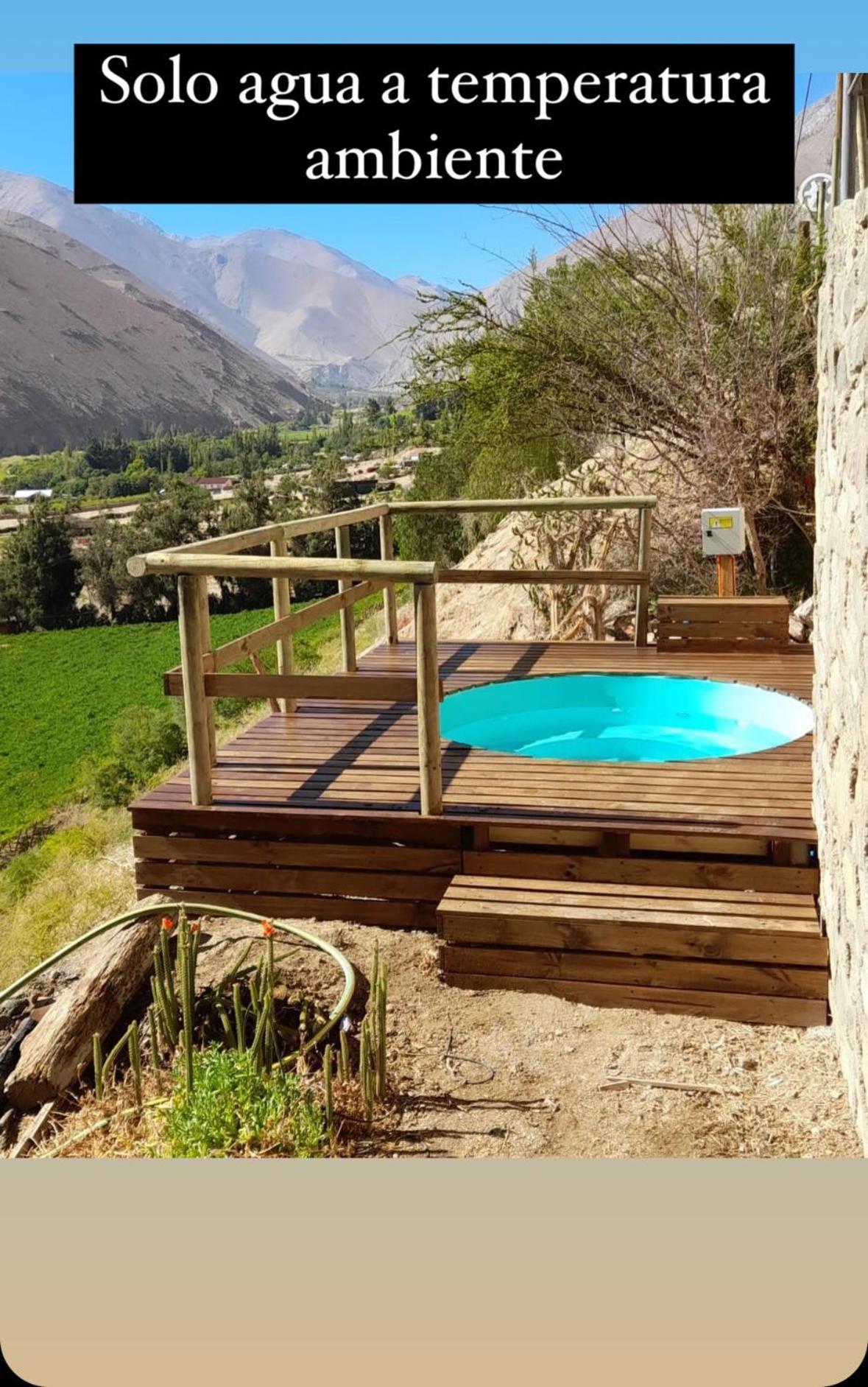Ladera Loft Pisco Elqui Villa Exterior foto